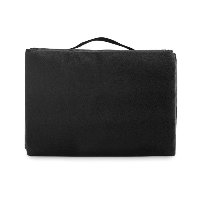 MO2978-03Costa Picknickdecke RPET-Fleece_ schwarz