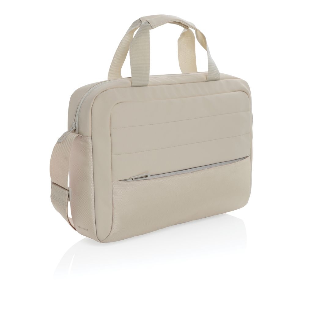 XDP732_22-2Armond AWARE™ RPET 15.6_ Laptop-Tasche_ beige