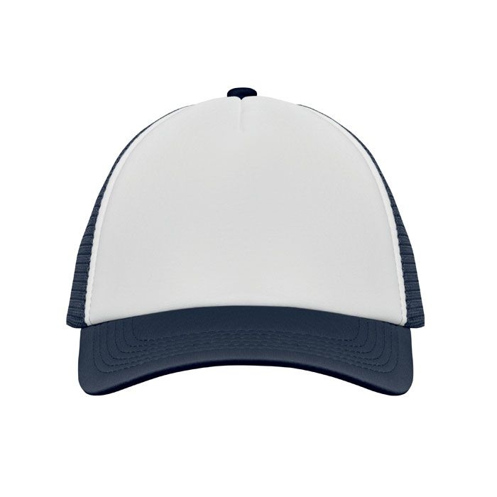 MO2269-54Bubble Truckers Cap_ weiss_dunkelblau