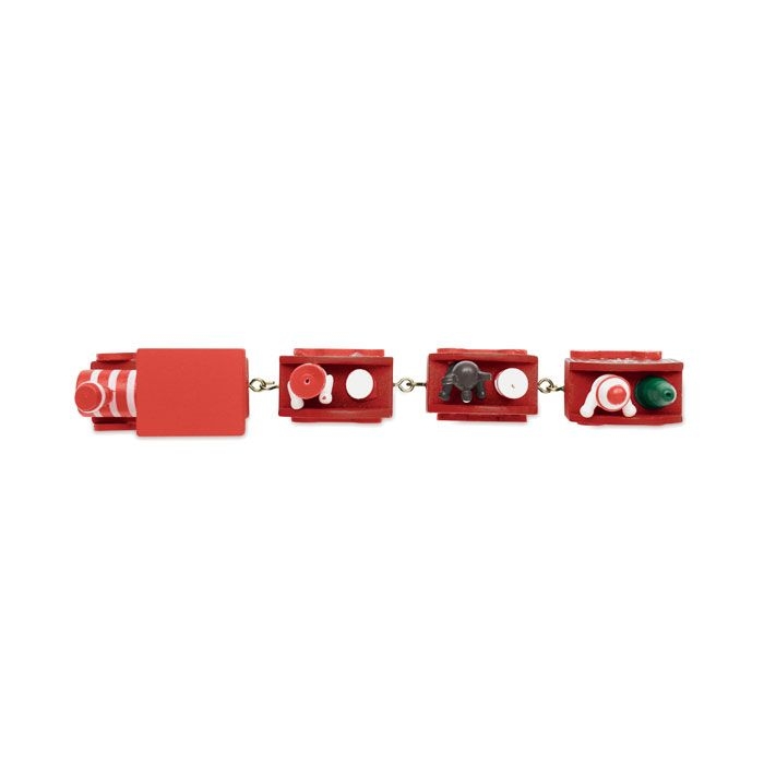 CX1559-05Juna Deko-Zug aus Holz_ rot