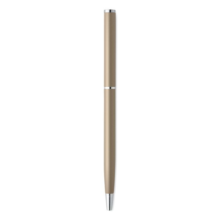 MO3139-19Nimes Drehkugelschreiber recy. Alu_ champagne