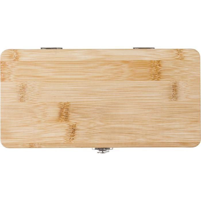 GI866620-11Bambus-Werkzeugsatz Elmar_ brown