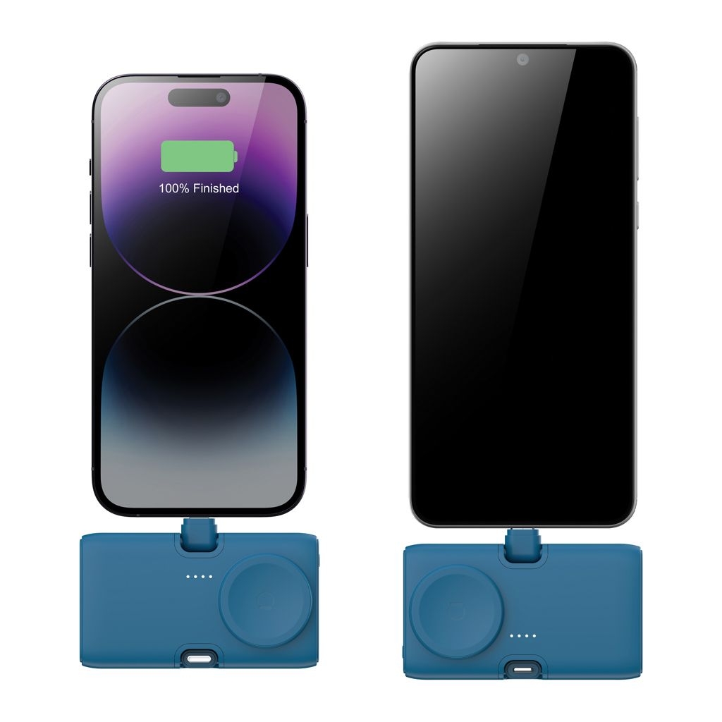 XDP322.86-05Urban Vitamin San Diego 20W PD RCS Powerbank _ WatchCharger_ blau