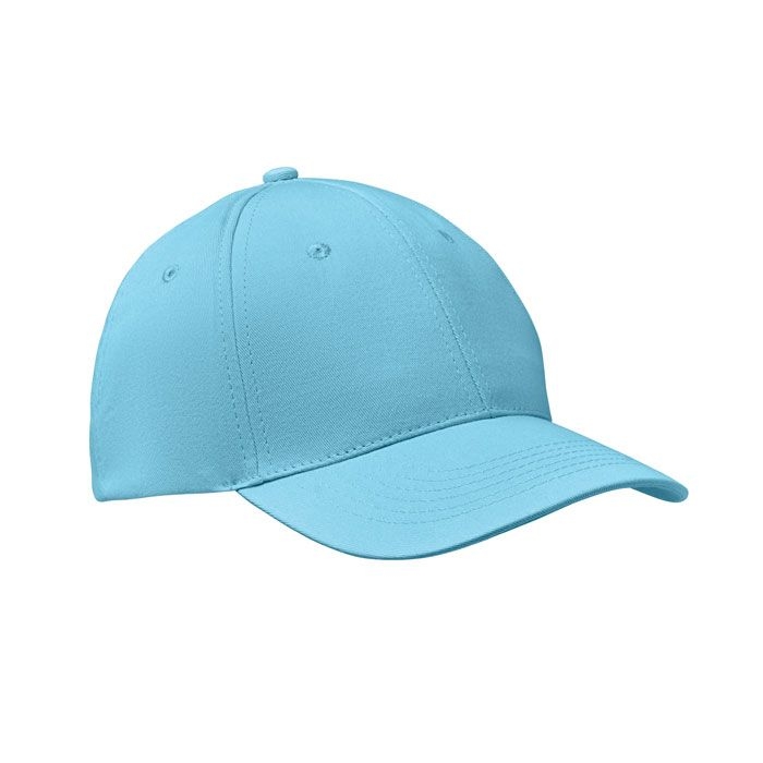 MO8834-66Basie Apollo Baseball cap 6 panels 160g_m²_ babyblau