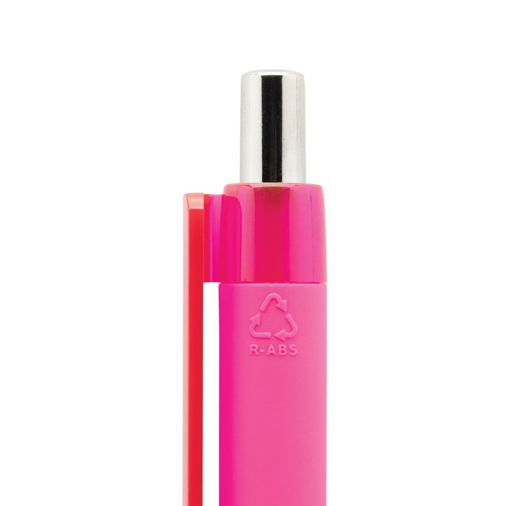 XDP610.70-0X8 Stift mit Smooth-Touch aus RCS recyceltem ABS_ rosa