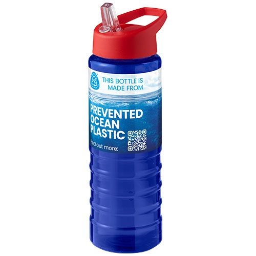 PF210482-11H2O Active® Eco Treble 750 ml Sportflasche mit Stuelpdeckel _ blau_rot