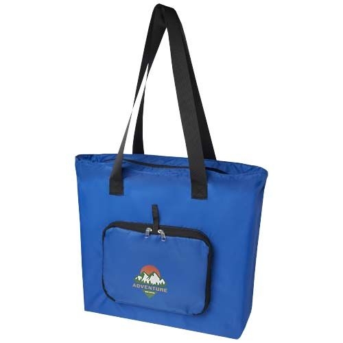 PF130091-4EcoFold faltbare RPET Tragetasche 16 L_ royalblau
