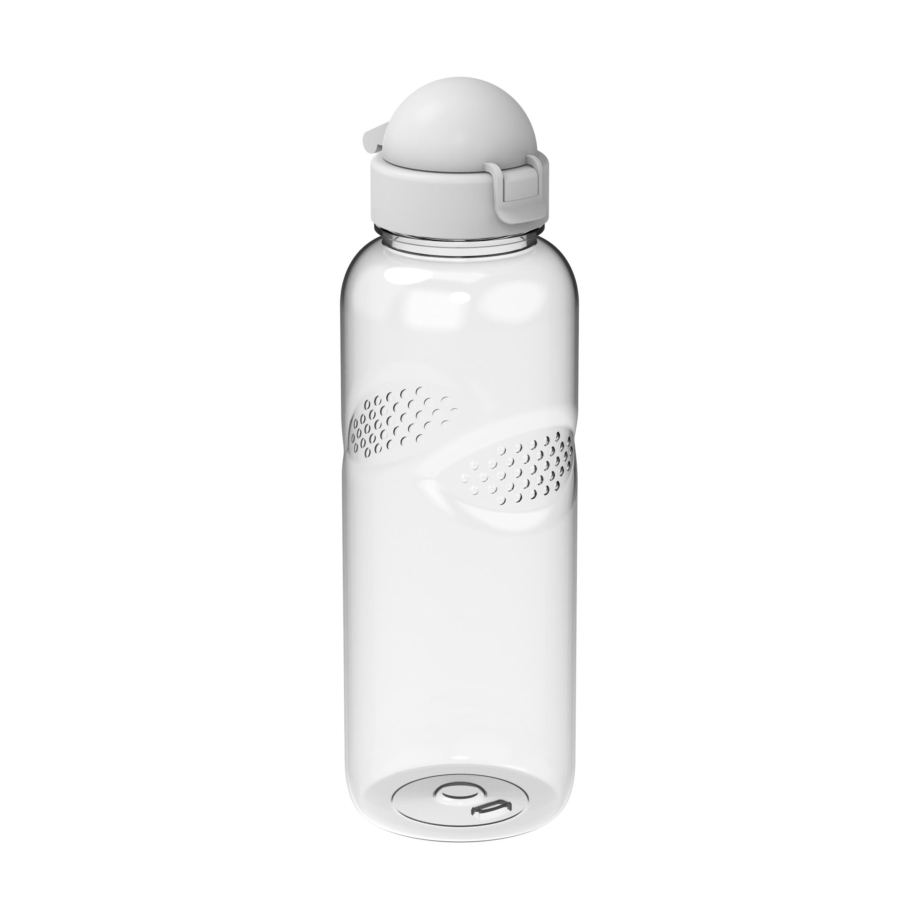 EL02160-1Trinkflasche Carve _Junior_ 700 ml_ transparent_ weiss
