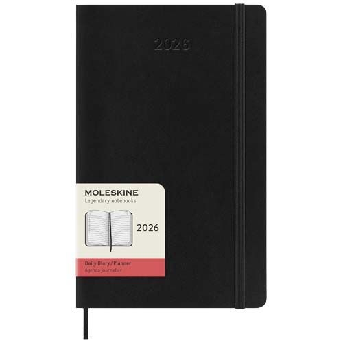PF107936-1Moleskine Softcover 12 Monate Tageskalender_ schwarz
