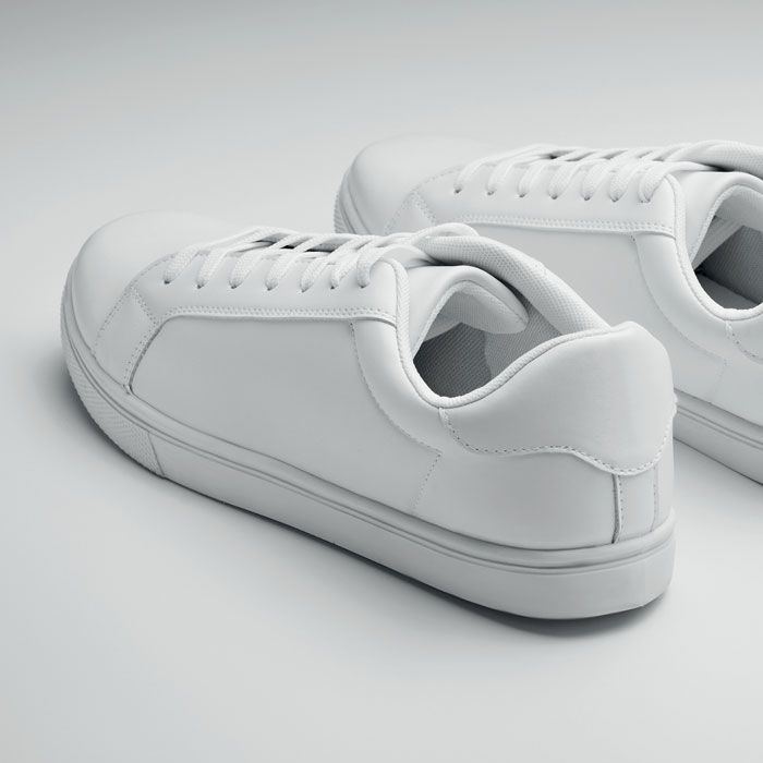 MO2042-06Blancos Sneakers aus PU Gr. 42_ weiss