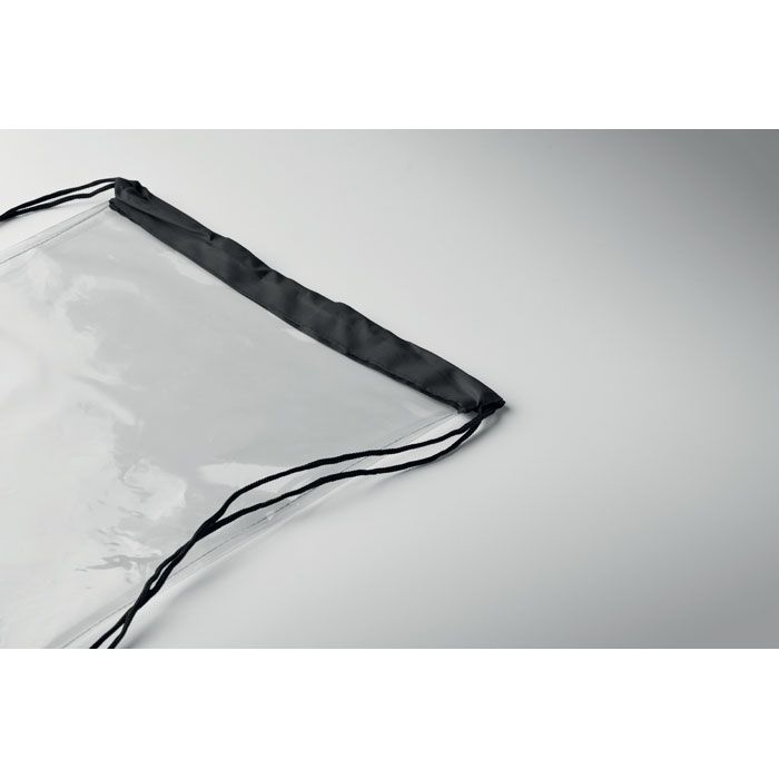 MO2814-03Usee Transparenter Kordelzugbeutel_ schwarz
