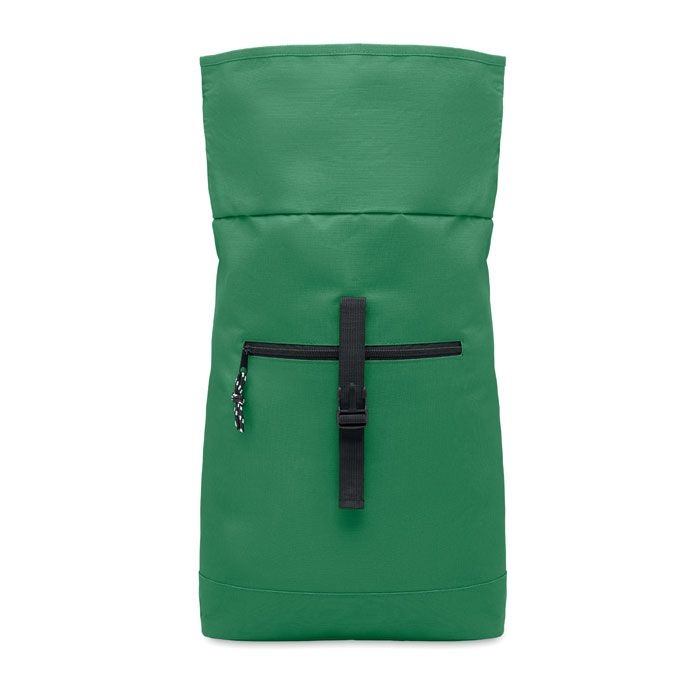 MO2170-60Irea Rolltop-Rucksack 600D_ dunkelgruen