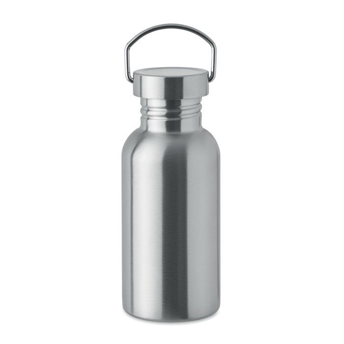 MO2562-16Florence Sing Einwandige Trinkflasche 500 ml_ mattsilber