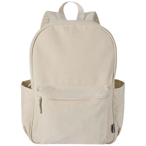 PF130124-1Recanvas 15_6” GRS recycelter City-Rucksack 16L_ sandstone