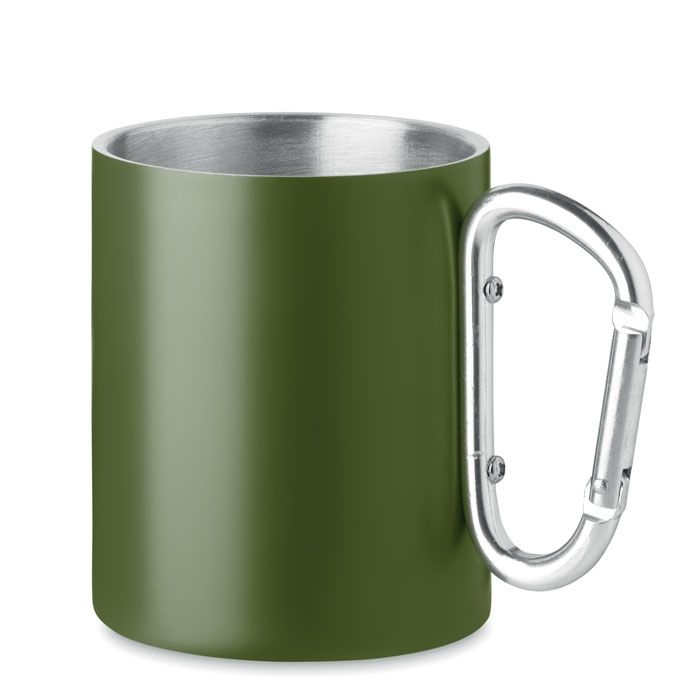 MO6873-60Trumba Trinkbecher mit Karabiner_ dunkelgruen
