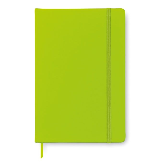 MO1800-48Notelux DIN A6 Notizbuch_ liniert_ limette