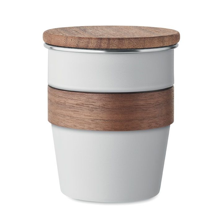 MO2322-06Walnut Einwandiger Becher 350 ml_ weiss