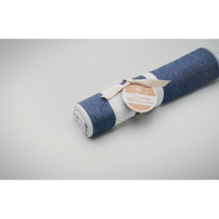 MO2057-04Mar SEAQUAL® Hamamtuch 70x140cm_ blau