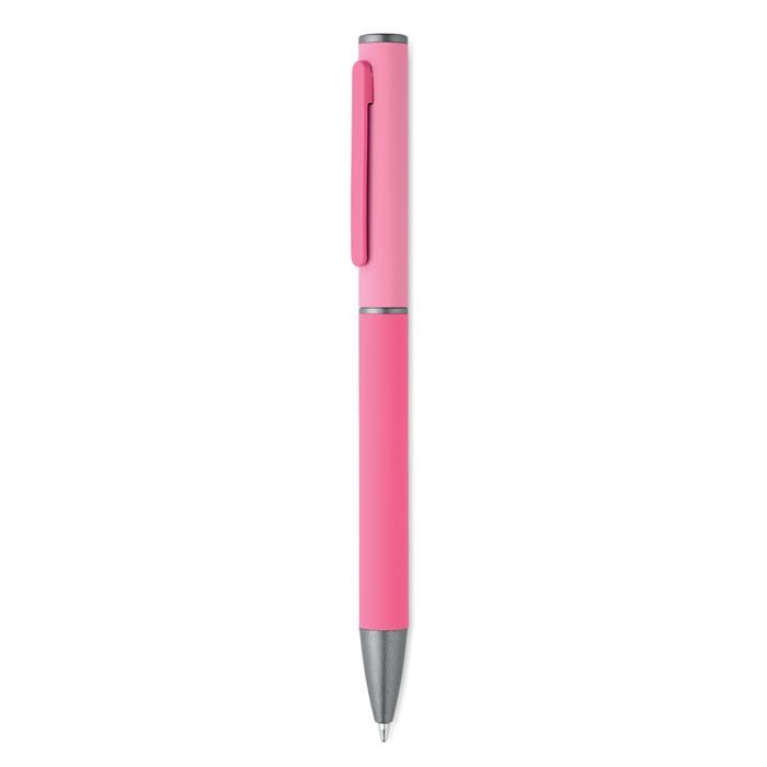 MO3174-38Fillan Drehkugelschreiber recy. Alu_ fuchsia
