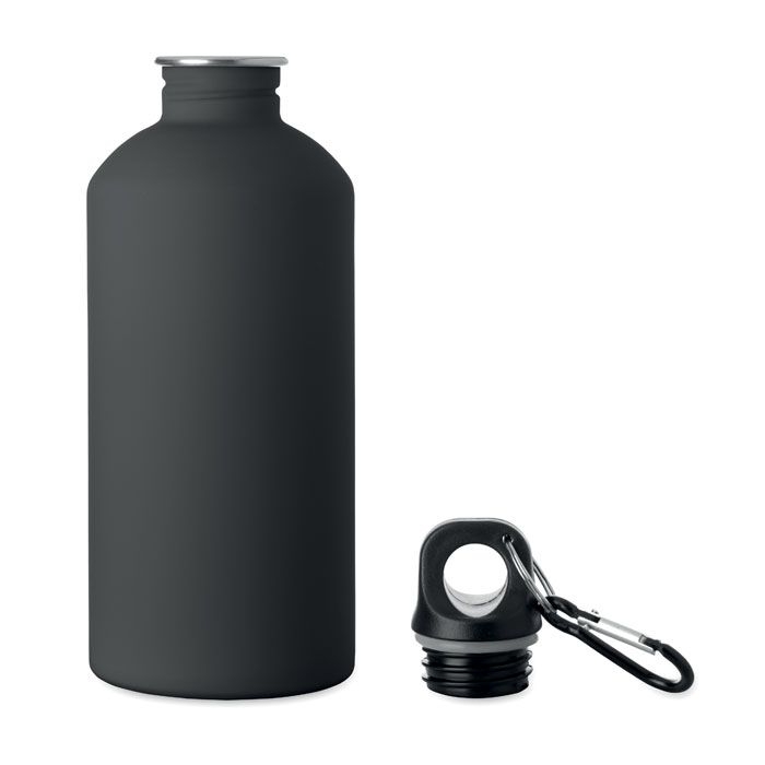 MO3168-03Remid Moss Soft Einwandige Trinkflasche 500ml_ schwarz