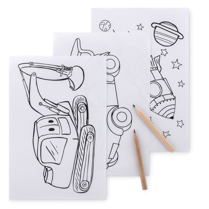 MO9544-13Folder2 Go Malset mit 6 Buntstiften_ beige