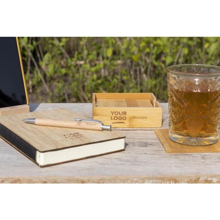 GI429379-823Untersetzer-Set aus Bambus Archer_ bambus