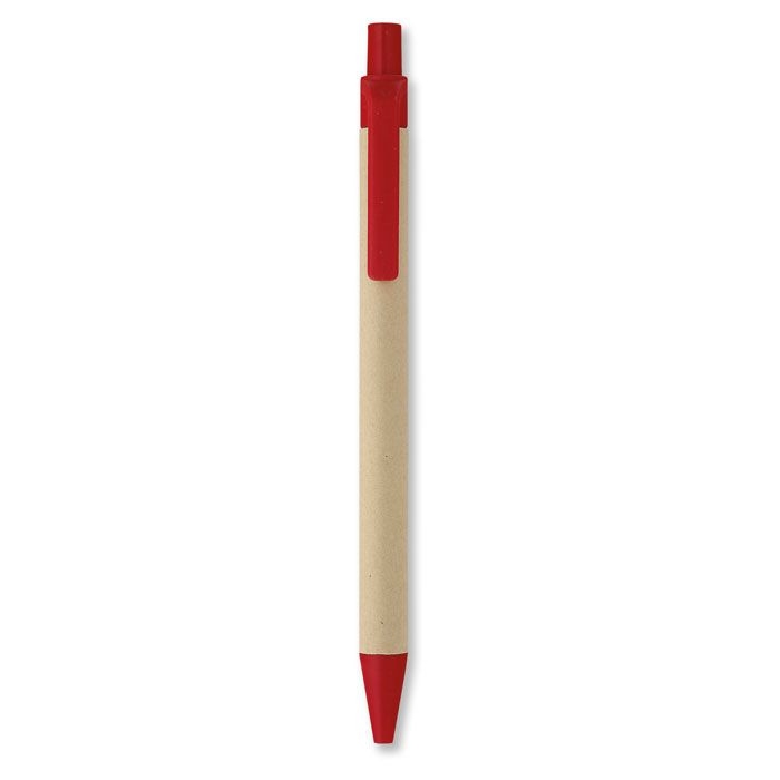 IT3780-05Cartoon Papier_Mais PLA Kugelschreiber_ rot