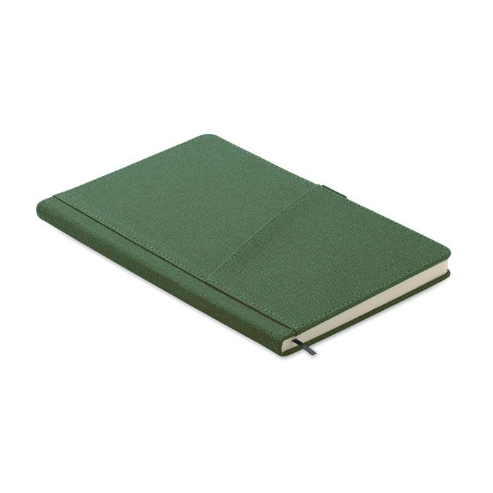 MO2285-60Cinco A5 notebook PU front pocket_ dunkelgruen