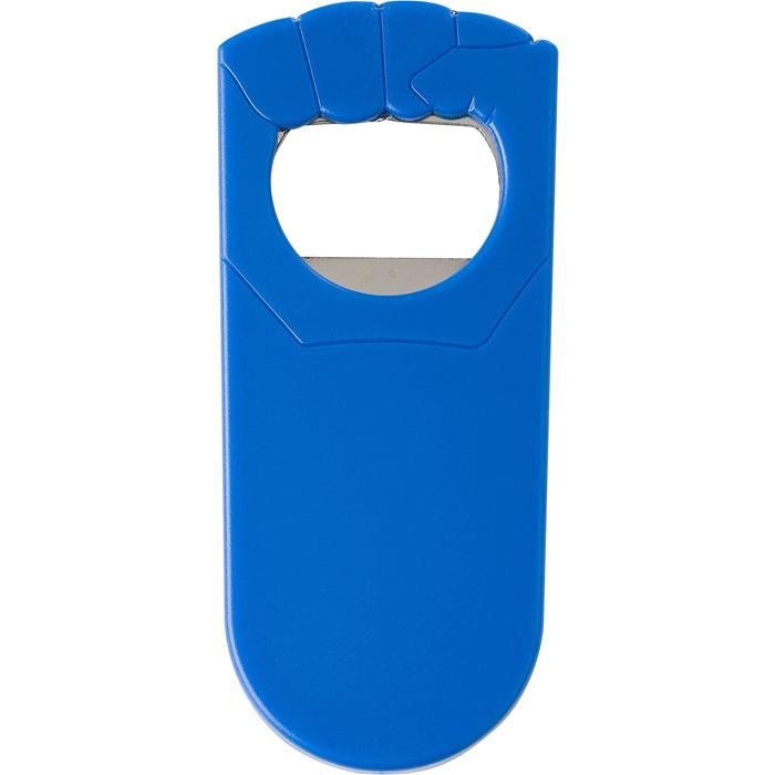 GI708984-05Flaschenoeffner aus Kunststoff Tay_ blau