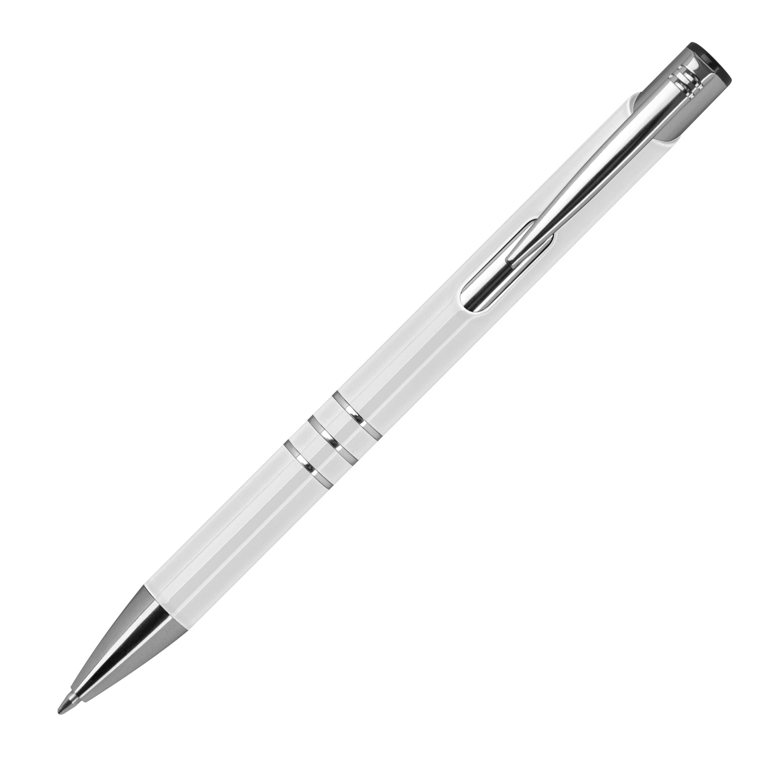 MA13639-06Metall Kugelschreiber lackiert KILIAN_ weiss