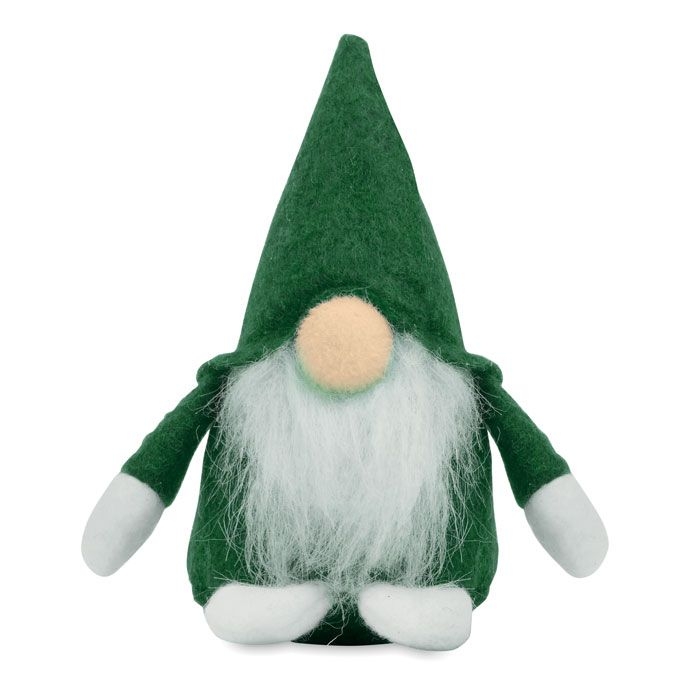 CX1589-09Frosty Dekorativer Filz-Wichtel_ gruen