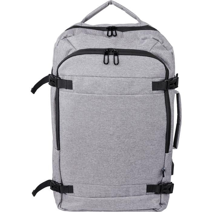 GI1148485-27rPET-Polyester _300D_ Rucksack Malcolm_ hellgrau