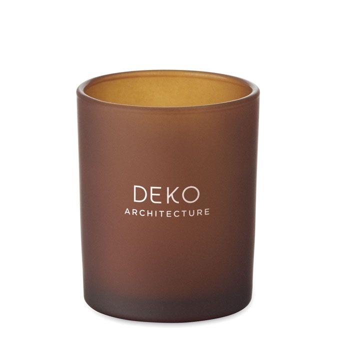 MO2708-01Kivas Wood Kerze aus Pflanzenwachs 80 g_ braun