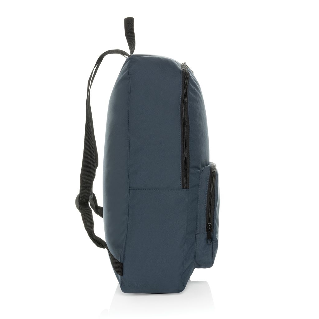 XDP763.19-25Dillon AWARE™ RPET faltbarer klassischer Rucksack_ navy blau