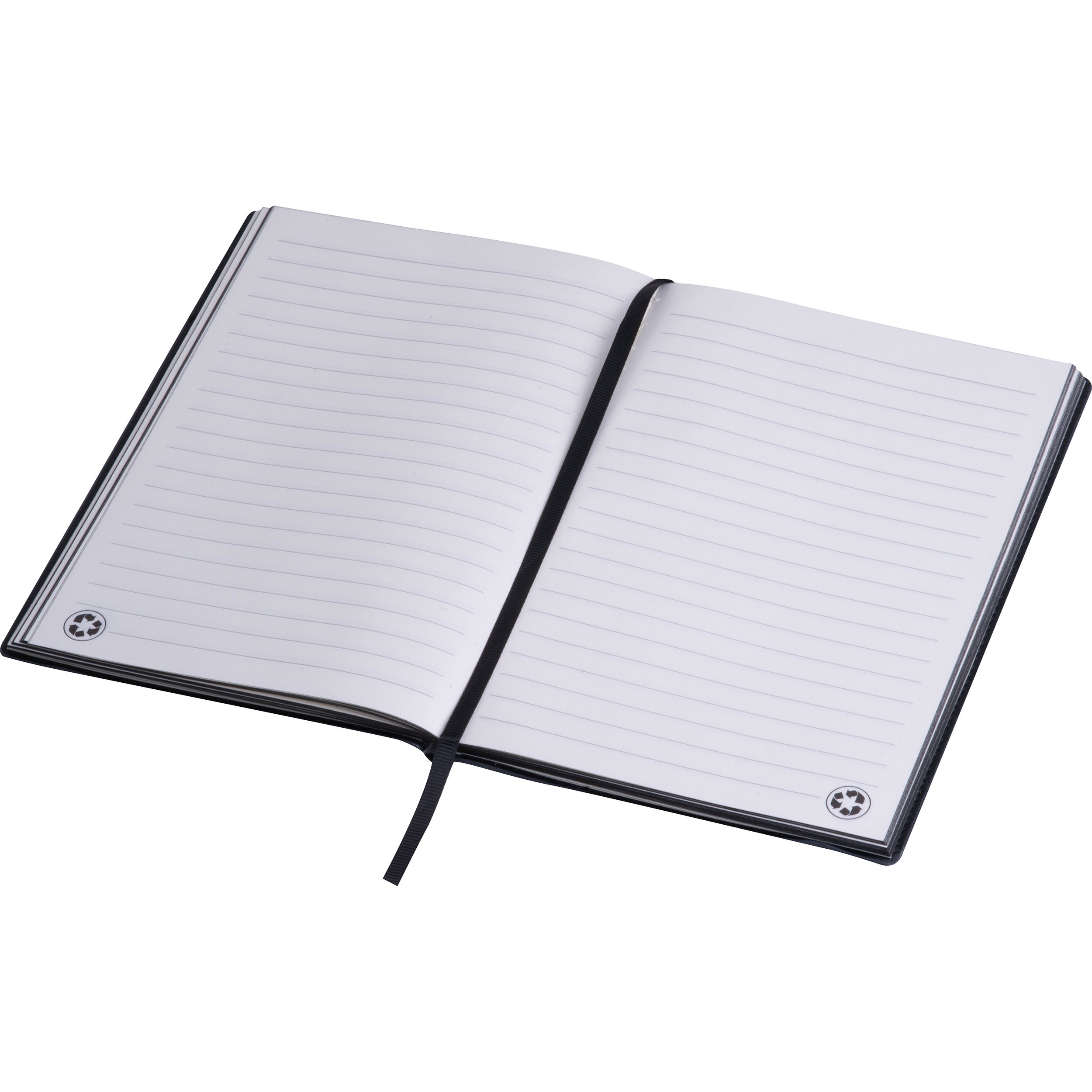 MA25395-03A5 Notizbuch aus Soft PU JONAS_ schwarz