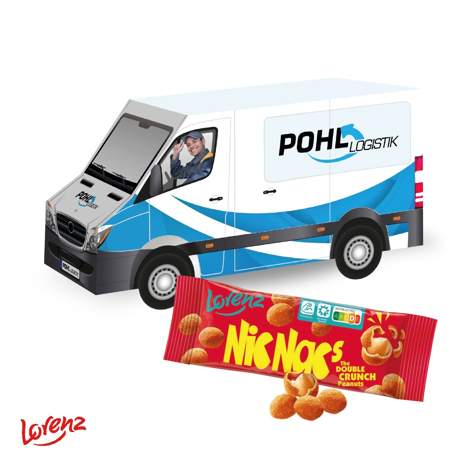 CD917153D Praesent _Transporter_ mit Lorenz Nic Nac's