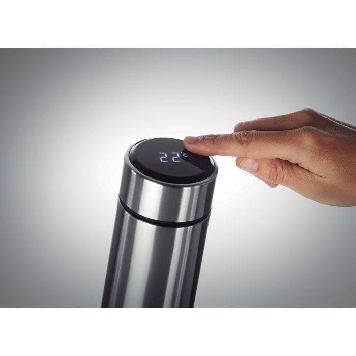 MO9796-16Pole Isolierkanne 450ml mit C°_ mattsilber