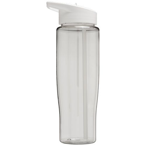 PF210044-8H2O Active® Tempo 700 ml Sportflasche mit Ausgussdeckel_ transparent_weiss