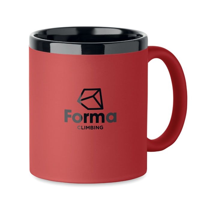 MO2719-05Ruby Keramikbecher fuer Laser 300 ml_ rot