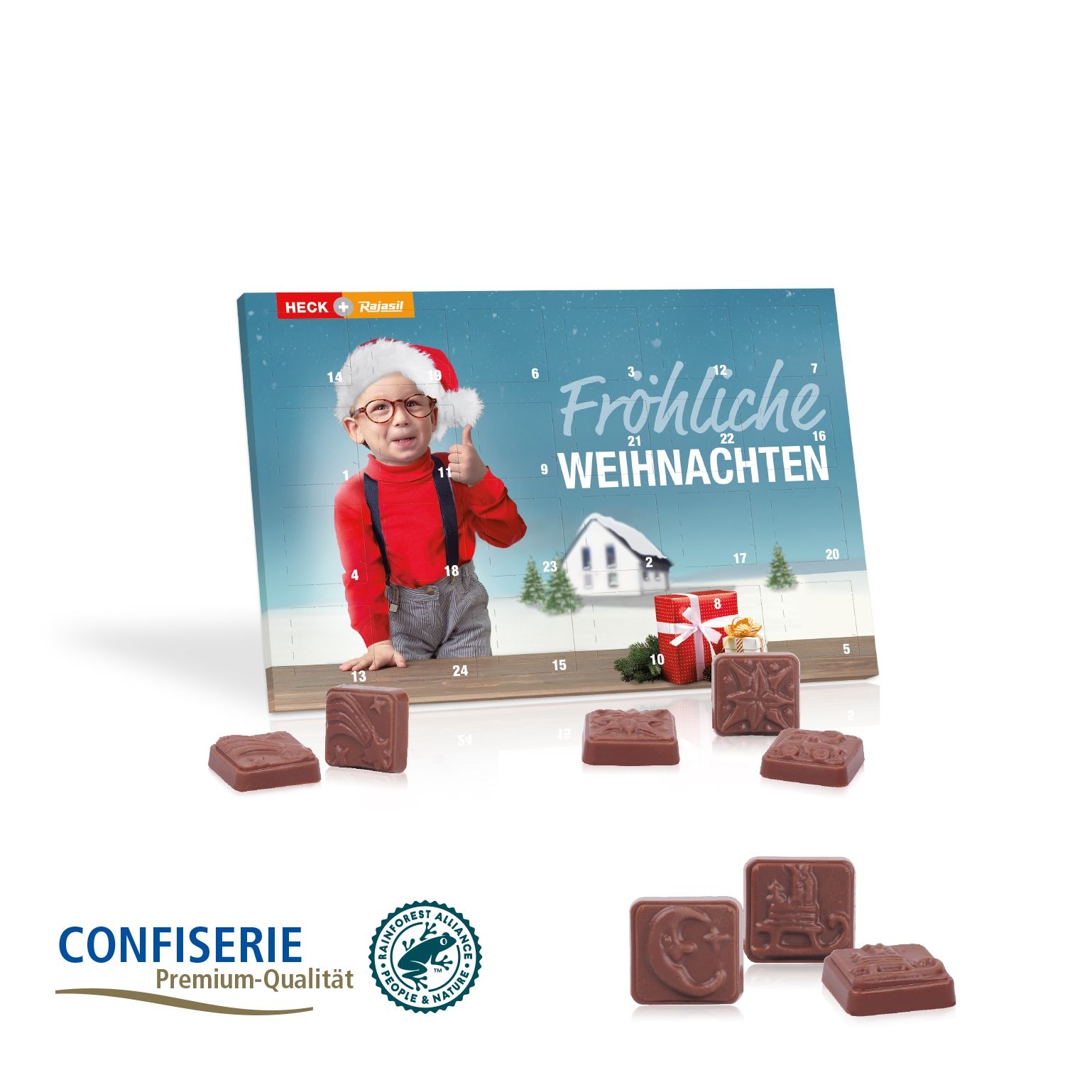 CD95318-01Tisch-Adventskalender _Classic Exklusiv_ Motiv-Vorlage