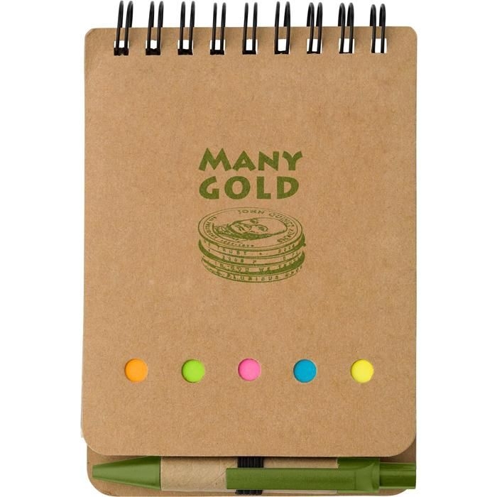 GI6509-29Notizbuch aus Karton Rodrigo_ hellgruen