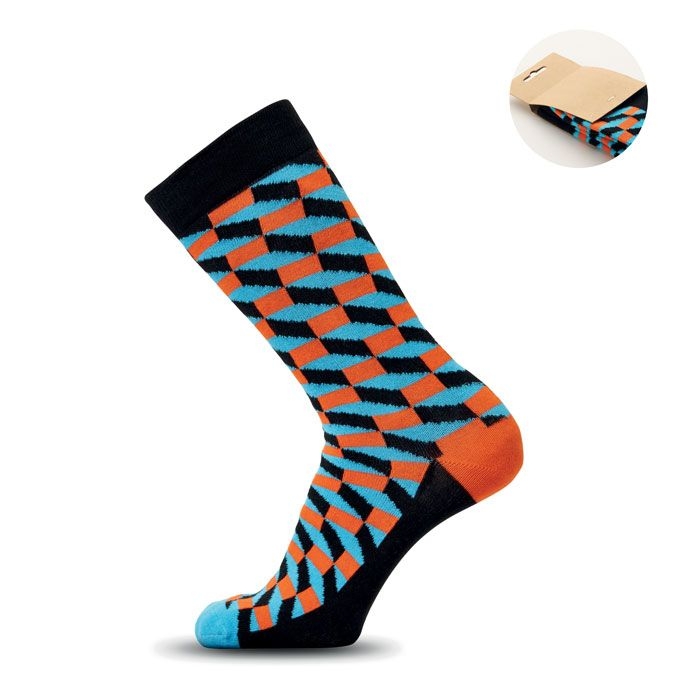 MO3100-10Funny M Socken 38-42_ orange