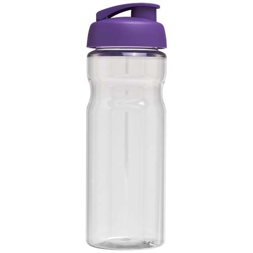 PF210097-30H2O Active® Eco Base 650 ml Sportflasche mit Klappdeckel_ transparent_lila