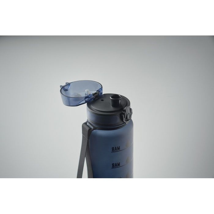 MO2672-85Isforden Mark Sport-Trinkflasche RPET 1L_ marineblau