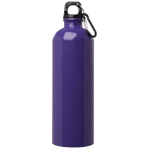 PF100861-5Oregon 750 ml RCS-zertifizierte_ einwandige Trinkflasche aus Edelstahl mit Karabinerhaken_ lila