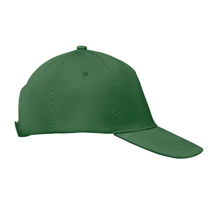 MO1447-60Buzz Baseball cap 5 panels 160g_m²_ dunkelgruen