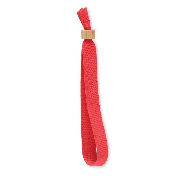 MO6706-05Fiesta Armband RPET-Polyester_ rot