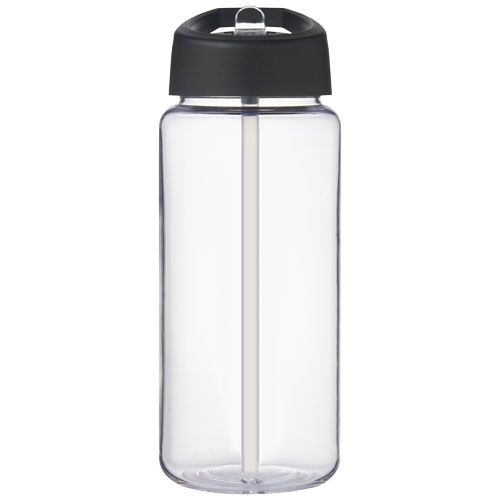PF210446-9H2O Active® Octave Tritan™ 600 ml Sportflasche mit Ausgussdeckel_ transparent klar_schwarz