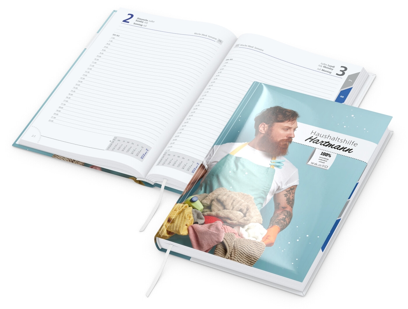 GE0049-GLTageskalender Manager Register_ glaenzend