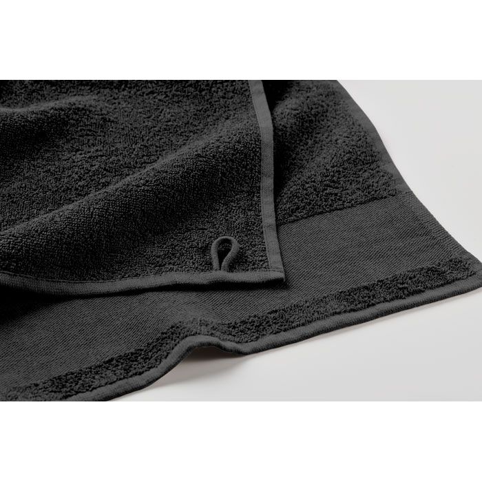 MO2764-03Island 30 Gaestehandtuch Baumwolle 30X50cm_ schwarz